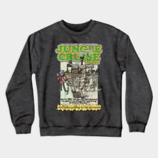 Jungle Cruise, The Cartoon! (distressed version) Crewneck Sweatshirt